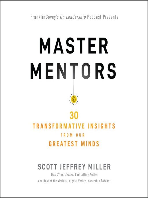 Title details for Master Mentors by Scott Jeffrey Miller - Available